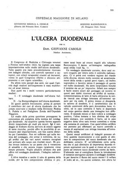 L'Ospedale Maggiore rivista scientifico-pratica dell'Ospedale Maggiore di Milano ed Istituti sanitari annessi