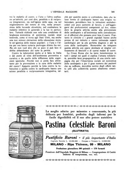 L'Ospedale Maggiore rivista scientifico-pratica dell'Ospedale Maggiore di Milano ed Istituti sanitari annessi