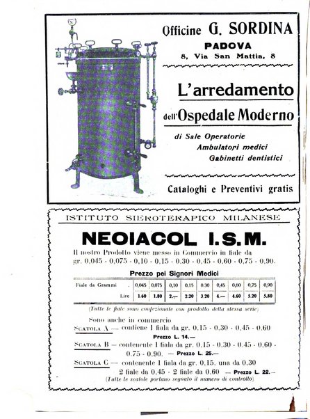 L'Ospedale Maggiore rivista scientifico-pratica dell'Ospedale Maggiore di Milano ed Istituti sanitari annessi