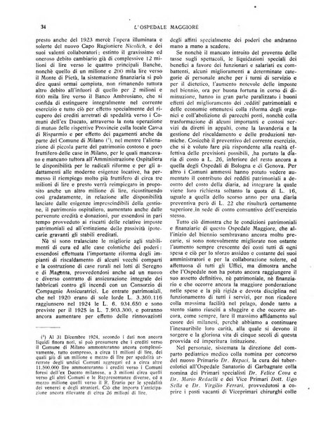 L'Ospedale Maggiore rivista scientifico-pratica dell'Ospedale Maggiore di Milano ed Istituti sanitari annessi