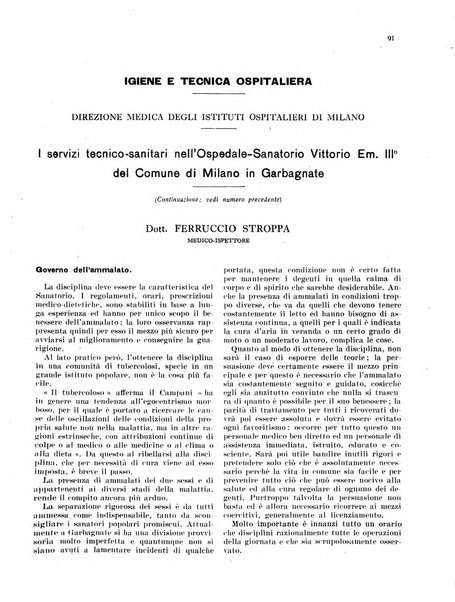 L'Ospedale Maggiore rivista scientifico-pratica dell'Ospedale Maggiore di Milano ed Istituti sanitari annessi