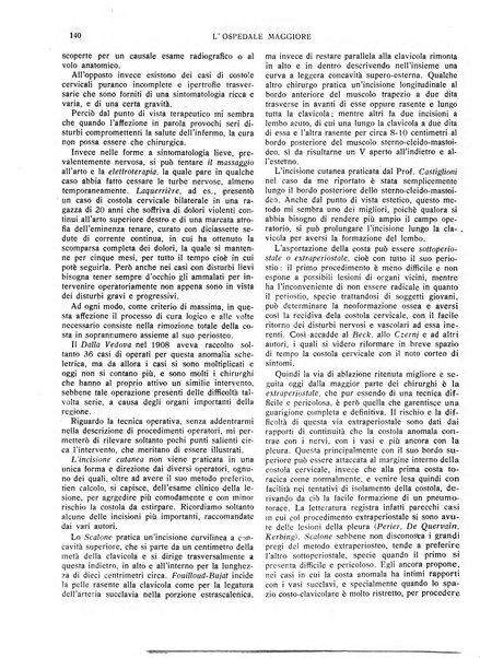 L'Ospedale Maggiore rivista scientifico-pratica dell'Ospedale Maggiore di Milano ed Istituti sanitari annessi