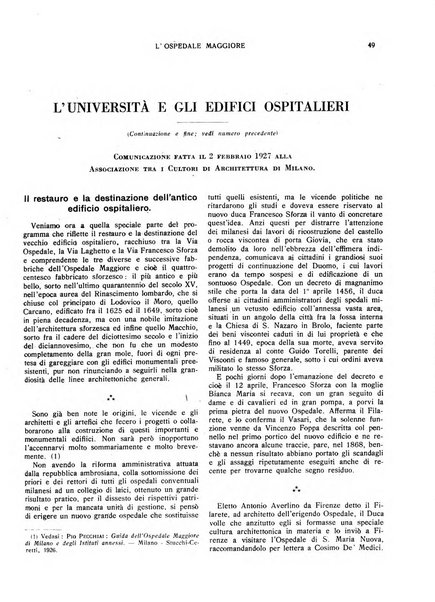 L'Ospedale Maggiore rivista scientifico-pratica dell'Ospedale Maggiore di Milano ed Istituti sanitari annessi