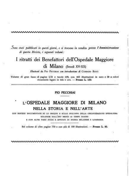 L'Ospedale Maggiore rivista scientifico-pratica dell'Ospedale Maggiore di Milano ed Istituti sanitari annessi