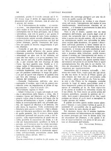 L'Ospedale Maggiore rivista scientifico-pratica dell'Ospedale Maggiore di Milano ed Istituti sanitari annessi