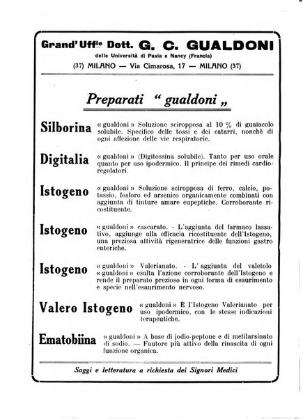 L'Ospedale Maggiore rivista scientifico-pratica dell'Ospedale Maggiore di Milano ed Istituti sanitari annessi