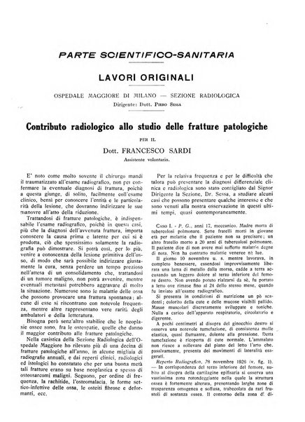 L'Ospedale Maggiore rivista scientifico-pratica dell'Ospedale Maggiore di Milano ed Istituti sanitari annessi