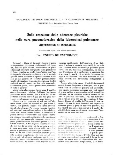 L'Ospedale Maggiore rivista scientifico-pratica dell'Ospedale Maggiore di Milano ed Istituti sanitari annessi