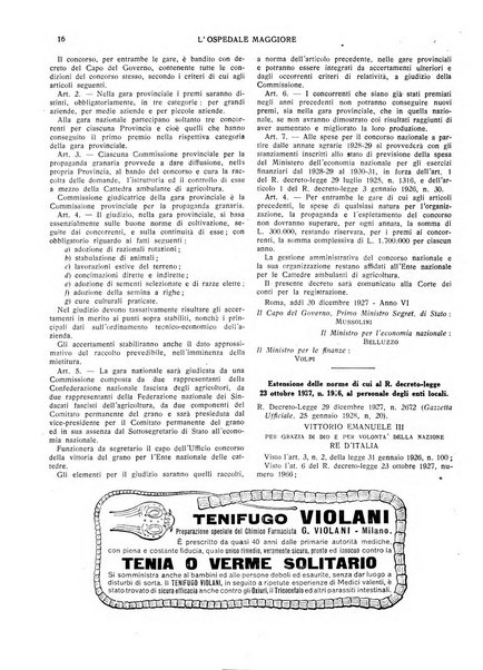 L'Ospedale Maggiore rivista scientifico-pratica dell'Ospedale Maggiore di Milano ed Istituti sanitari annessi