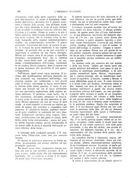 L'Ospedale Maggiore rivista scientifico-pratica dell'Ospedale Maggiore di Milano ed Istituti sanitari annessi