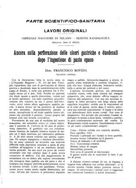 L'Ospedale Maggiore rivista scientifico-pratica dell'Ospedale Maggiore di Milano ed Istituti sanitari annessi