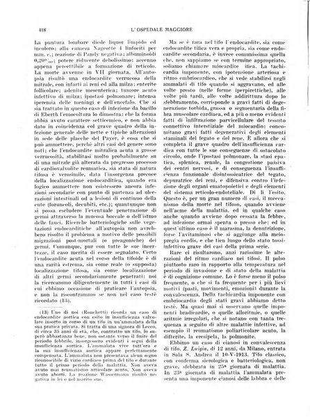 L'Ospedale Maggiore rivista scientifico-pratica dell'Ospedale Maggiore di Milano ed Istituti sanitari annessi