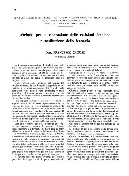 L'Ospedale Maggiore rivista scientifico-pratica dell'Ospedale Maggiore di Milano ed Istituti sanitari annessi