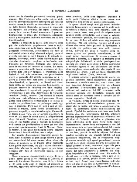 L'Ospedale Maggiore rivista scientifico-pratica dell'Ospedale Maggiore di Milano ed Istituti sanitari annessi