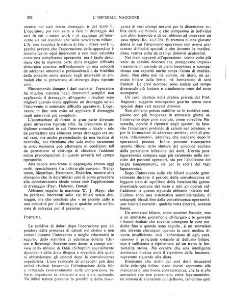 L'Ospedale Maggiore rivista scientifico-pratica dell'Ospedale Maggiore di Milano ed Istituti sanitari annessi