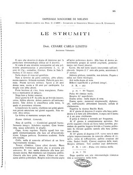 L'Ospedale Maggiore rivista scientifico-pratica dell'Ospedale Maggiore di Milano ed Istituti sanitari annessi