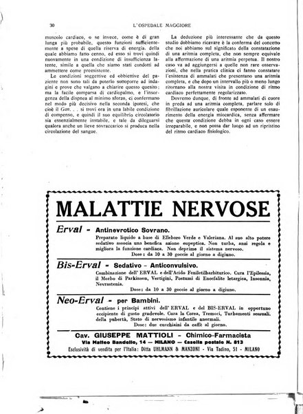 L'Ospedale Maggiore rivista scientifico-pratica dell'Ospedale Maggiore di Milano ed Istituti sanitari annessi