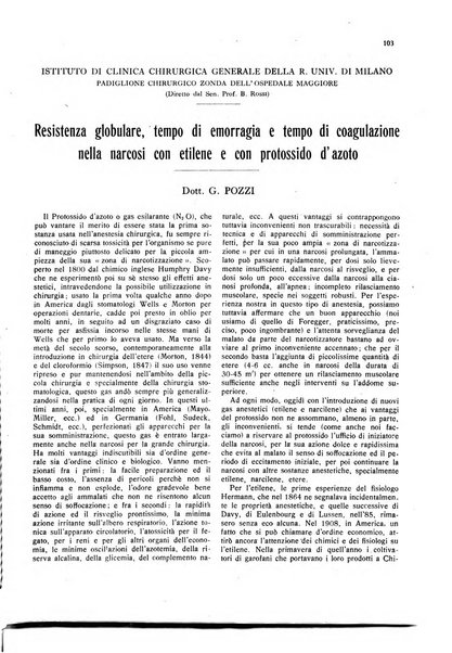 L'Ospedale Maggiore rivista scientifico-pratica dell'Ospedale Maggiore di Milano ed Istituti sanitari annessi