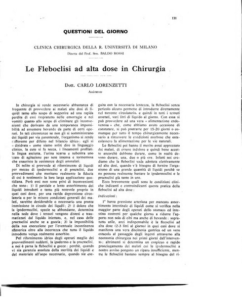 L'Ospedale Maggiore rivista scientifico-pratica dell'Ospedale Maggiore di Milano ed Istituti sanitari annessi