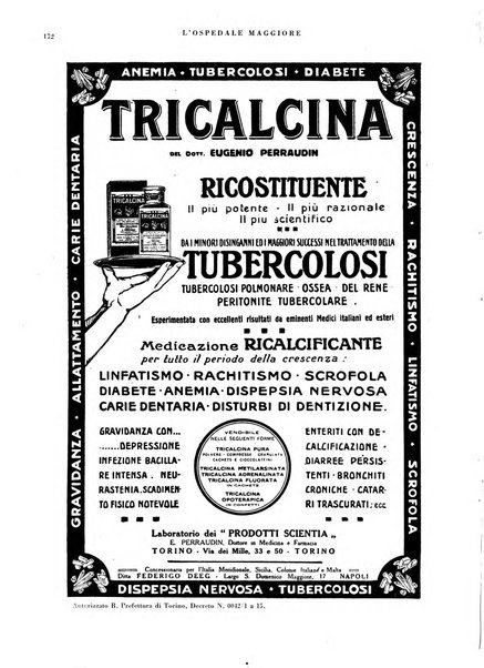 L'Ospedale Maggiore rivista scientifico-pratica dell'Ospedale Maggiore di Milano ed Istituti sanitari annessi