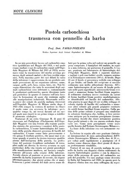 L'Ospedale Maggiore rivista scientifico-pratica dell'Ospedale Maggiore di Milano ed Istituti sanitari annessi