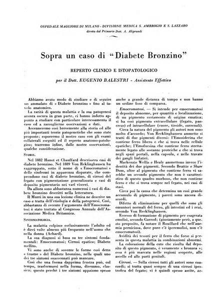 L'Ospedale Maggiore rivista scientifico-pratica dell'Ospedale Maggiore di Milano ed Istituti sanitari annessi