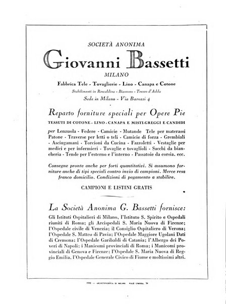 L'Ospedale Maggiore rivista scientifico-pratica dell'Ospedale Maggiore di Milano ed Istituti sanitari annessi