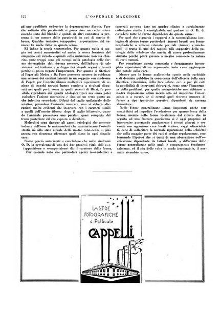 L'Ospedale Maggiore rivista scientifico-pratica dell'Ospedale Maggiore di Milano ed Istituti sanitari annessi