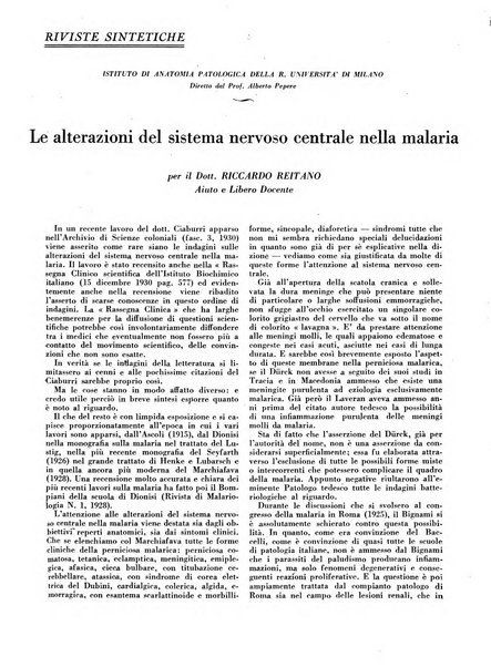 L'Ospedale Maggiore rivista scientifico-pratica dell'Ospedale Maggiore di Milano ed Istituti sanitari annessi