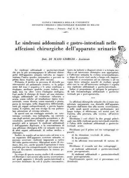 L'Ospedale Maggiore rivista scientifico-pratica dell'Ospedale Maggiore di Milano ed Istituti sanitari annessi