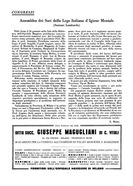 L'Ospedale Maggiore rivista scientifico-pratica dell'Ospedale Maggiore di Milano ed Istituti sanitari annessi