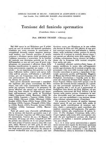 L'Ospedale Maggiore rivista scientifico-pratica dell'Ospedale Maggiore di Milano ed Istituti sanitari annessi