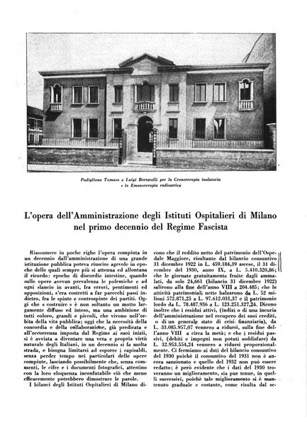 L'Ospedale Maggiore rivista scientifico-pratica dell'Ospedale Maggiore di Milano ed Istituti sanitari annessi