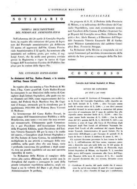 L'Ospedale Maggiore rivista scientifico-pratica dell'Ospedale Maggiore di Milano ed Istituti sanitari annessi