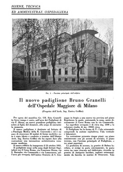 L'Ospedale Maggiore rivista scientifico-pratica dell'Ospedale Maggiore di Milano ed Istituti sanitari annessi