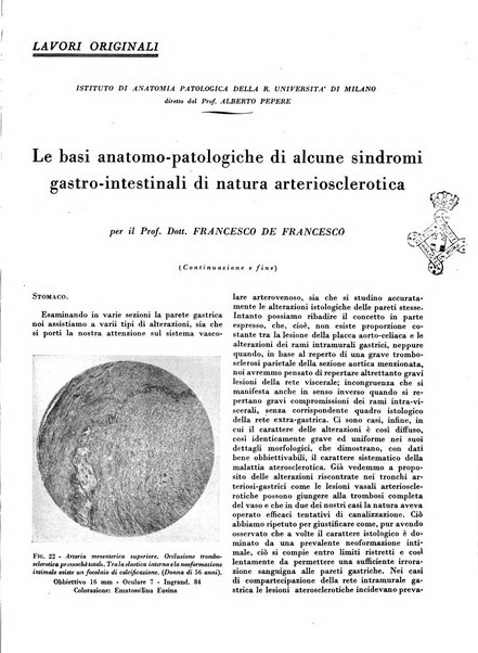 L'Ospedale Maggiore rivista scientifico-pratica dell'Ospedale Maggiore di Milano ed Istituti sanitari annessi