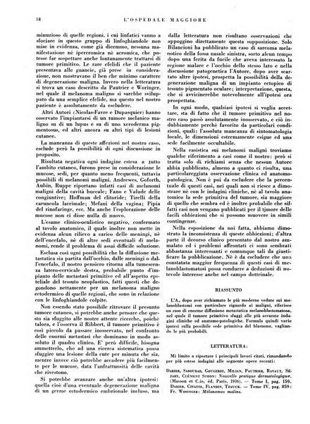 L'Ospedale Maggiore rivista scientifico-pratica dell'Ospedale Maggiore di Milano ed Istituti sanitari annessi