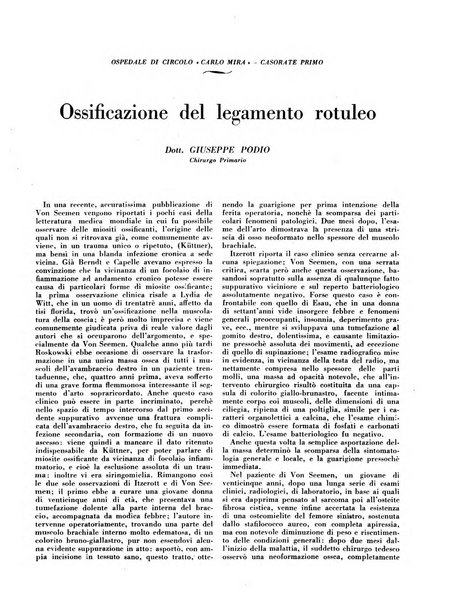 L'Ospedale Maggiore rivista scientifico-pratica dell'Ospedale Maggiore di Milano ed Istituti sanitari annessi