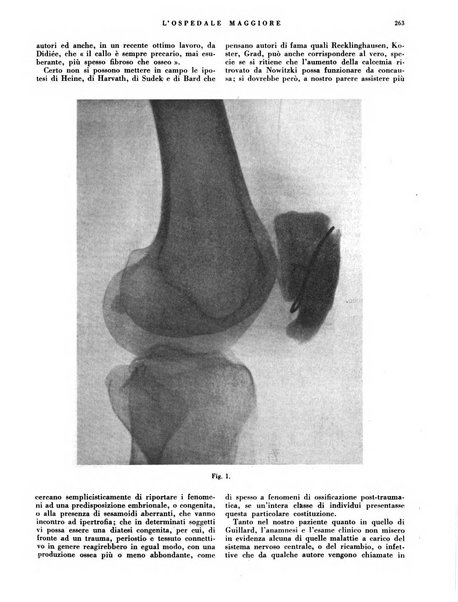 L'Ospedale Maggiore rivista scientifico-pratica dell'Ospedale Maggiore di Milano ed Istituti sanitari annessi