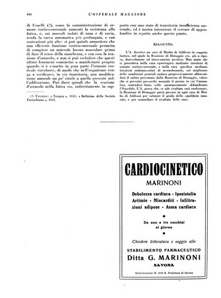 L'Ospedale Maggiore rivista scientifico-pratica dell'Ospedale Maggiore di Milano ed Istituti sanitari annessi