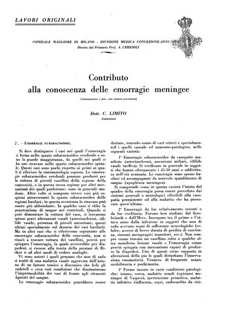 L'Ospedale Maggiore rivista scientifico-pratica dell'Ospedale Maggiore di Milano ed Istituti sanitari annessi