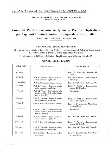 L'Ospedale Maggiore rivista scientifico-pratica dell'Ospedale Maggiore di Milano ed Istituti sanitari annessi