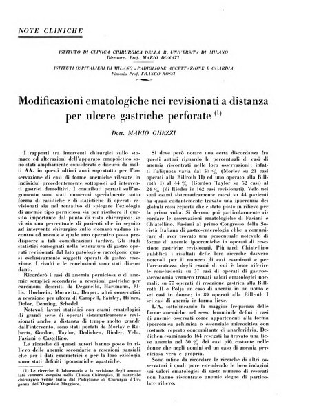 L'Ospedale Maggiore rivista scientifico-pratica dell'Ospedale Maggiore di Milano ed Istituti sanitari annessi