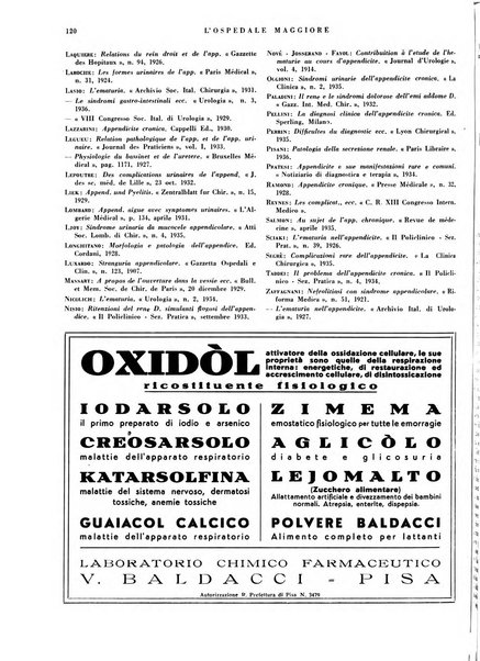 L'Ospedale Maggiore rivista scientifico-pratica dell'Ospedale Maggiore di Milano ed Istituti sanitari annessi