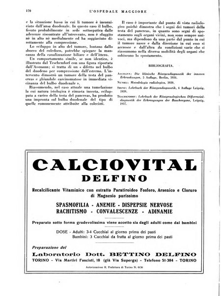 L'Ospedale Maggiore rivista scientifico-pratica dell'Ospedale Maggiore di Milano ed Istituti sanitari annessi