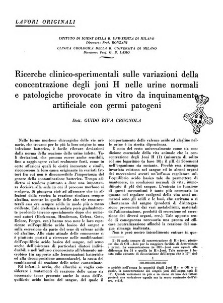 L'Ospedale Maggiore rivista scientifico-pratica dell'Ospedale Maggiore di Milano ed Istituti sanitari annessi