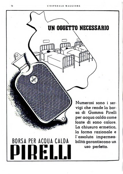 L'Ospedale Maggiore rivista scientifico-pratica dell'Ospedale Maggiore di Milano ed Istituti sanitari annessi