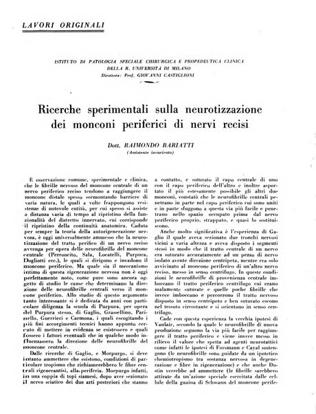 L'Ospedale Maggiore rivista scientifico-pratica dell'Ospedale Maggiore di Milano ed Istituti sanitari annessi