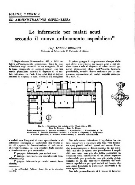 L'Ospedale Maggiore rivista scientifico-pratica dell'Ospedale Maggiore di Milano ed Istituti sanitari annessi