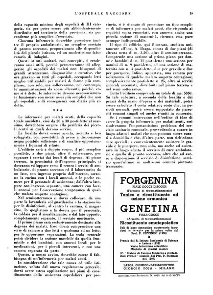 L'Ospedale Maggiore rivista scientifico-pratica dell'Ospedale Maggiore di Milano ed Istituti sanitari annessi